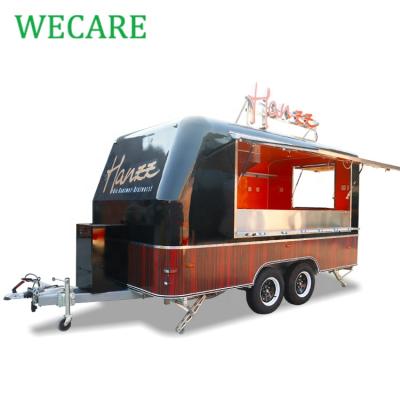 China High Quality Bakery Wecare Modern Design Small Food Truck Snack Trailer for sale