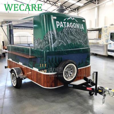 China Mobile Wecare Bakery Food Trailer Mobile Snack Truck Coffee Bar Trailer With CE for sale