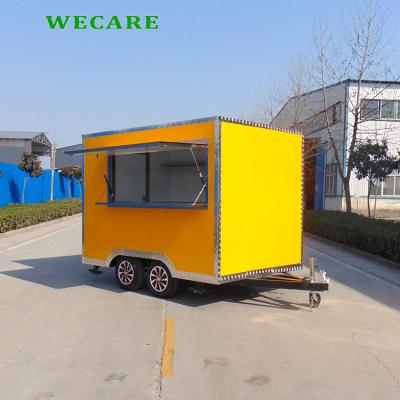 China Square Promotion Food Trailer Commercial Catering Mobile Food Truck For Sale USA for sale