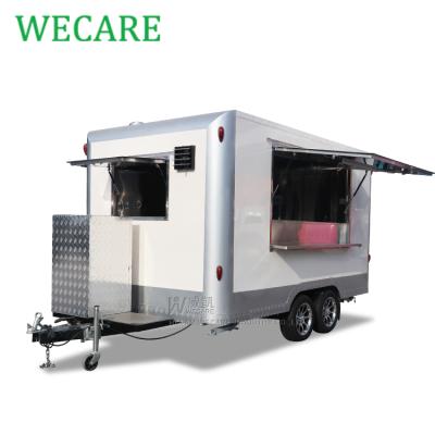 China Low Price Commercial Catering Catering Trailers Or Mobile Food Trucks Australian Standard for sale