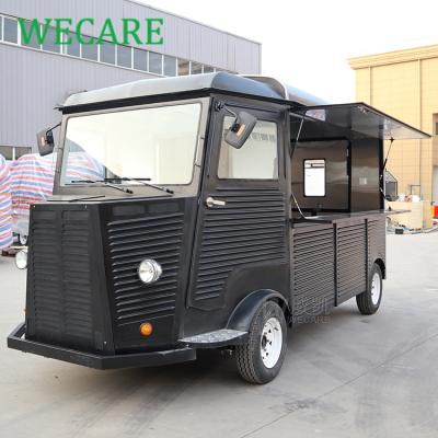 China Wecare DOT Certificate Real Price Ice Cream Commercial Supply Truck Customized Food Trailer Food Cart for sale