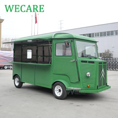 China Wecare DOT Certificate International Standard Ice cream mobile trailer coffee cart commercial food supply truck for sale for sale