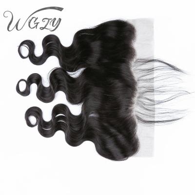 China Hot Sale Natural Color 13x4 Closures Body Wave Hair Body Wave Style Headbands for sale