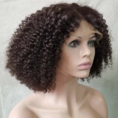 China Cheap Real Water Wave Lace Frontal Wigs Hair , Quality Lace Wig Hair With 13*4 Lace for sale