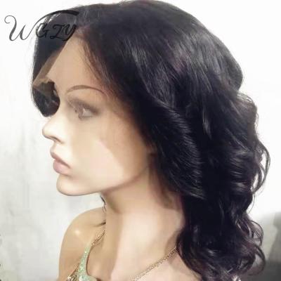 China Wholesale Curly Curly Pre Plucked Loose Wave Virgin Hair Wig Natural Lace Front Wig 8-26 Inch for sale