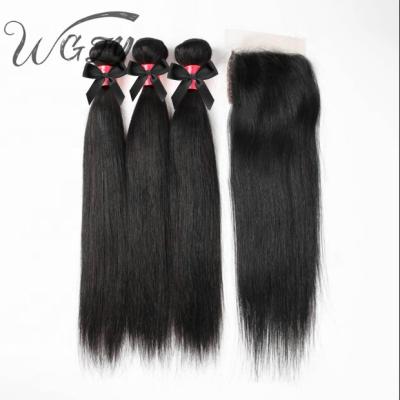 China Wholesale Cheap Silky Straight Wave 100% Raw Unprocessed Virgin Cuticle Aligned Brazilian Human Hair Bundles for sale