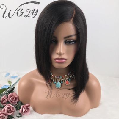 China 100% Indian Virgin Human Hair Lead Lace Front Wig Wave Hot Sales Unprocessed Virgin Human Hair Silky Straight Raw Unprocessed for sale