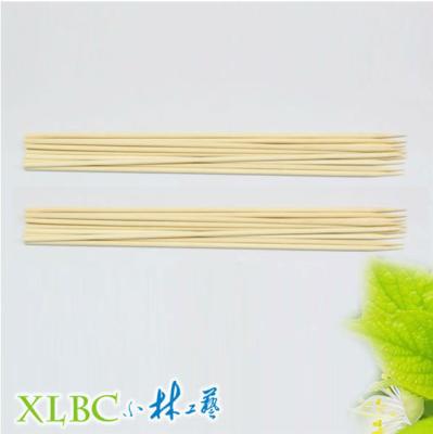 China Nature easily cleaned 100pcs per bag 250*3.0mm disapoble bamboo sticks for sale