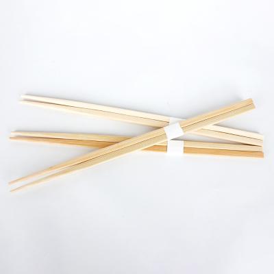 China Sustainable Customized Square Disposable Bamboo Chopsticks for sale