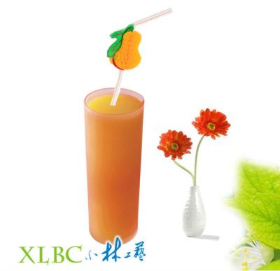 China Disposable Wholesale Plastic Silicone Cocktail Drinking Straws Decorations for sale