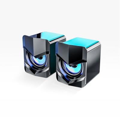 China Bestselling V138 Gaming USB Visual Cute Birds Mini PC Deep Bass Speakers for sale