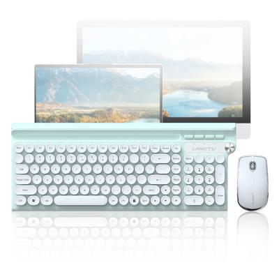 China 2020 Custom Wireless Keyboard Keyboard Set Quiet Desktop Office for Notebook Office Laptop for sale