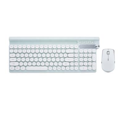 China Hot Selling USB Mechanical Keyboard 2.4G Wireless Wireless Keyboard Set For Home And Office Use for sale