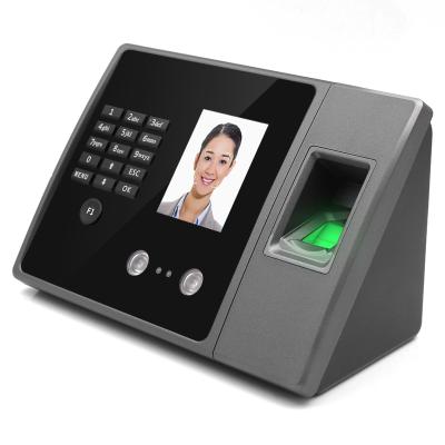 China Optional Time Attendance Face Recognition Fingerprint TCP/IP Biometric Device With SDK for sale