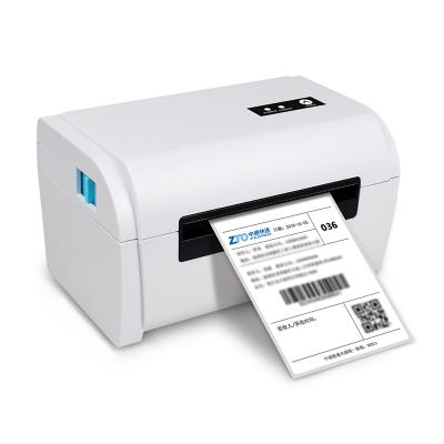 China Address 4 Inch 108mm 4x6 Black And White Adhesive Shipping Label Barcode Sticker Thermal Printer for sale