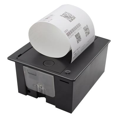 China Restaurant 80mm black and white panel thermal receipt printer for kiosk payment machine for sale