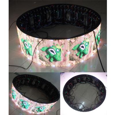 China Indoor Cylinder LED Display With High Definition,P4mm Column Circular LED Panel Best Color Uniformity for sale