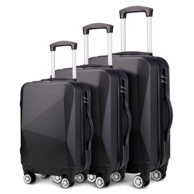 China Long-distance Travel Wholesale Hard Plastic Waterproof Cheapest Stock Lot of Men Bag Luggage Travelling for sale