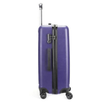 China New PP Bottom Travel Zipper Luggage Rolling Trolley Case 20/24/28 Inch Hard Shell Suitcase For Traveling for sale