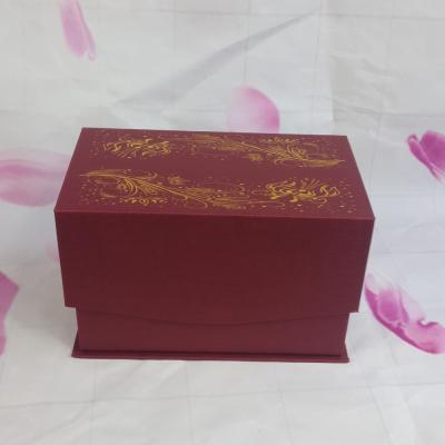 China European Style Biodegradable Rectangle Shape Cardboard Wholesaler Style Funeral Urns for sale