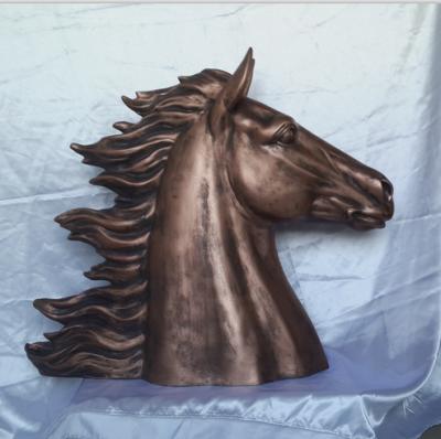 China American Innovative Modern Large Size Horse Shape Resin Urn Chinese Style Funeral Offering for sale