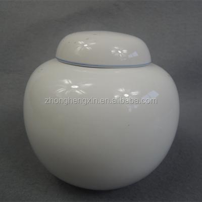 China Wholesale Ceramic American Style Pet Urn For Cremation Ashes for sale