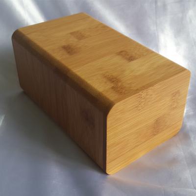 China American style small size good quality natural bamboo box with drawer for pet cremation for sale