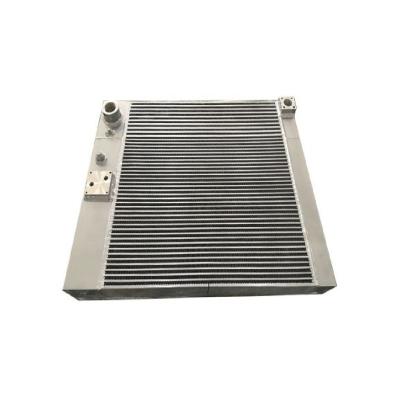 China Building Material Shops Vacuum Welded Plate Fin Heat Exchanger With CNC Machining For Hydraulic Oil Cooler for sale