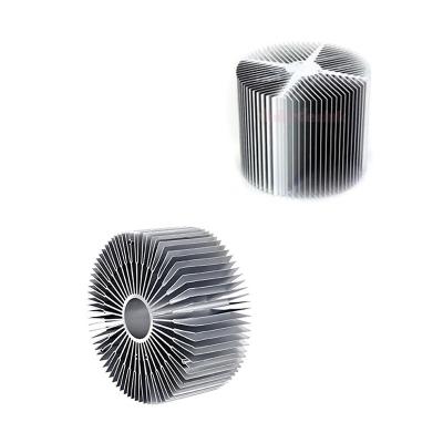 China LED Heatsink China Factory OEM 60w 400w Round Cold Forge Cob Led Lighting Heatsink for sale