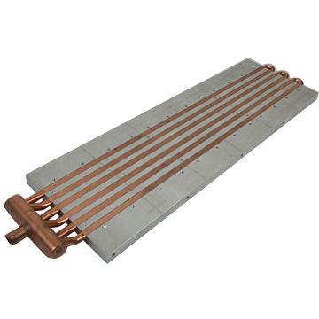 China Aluminum Heater Parts Heat Sink Battery Box Liquid Water Cooling Plate for sale