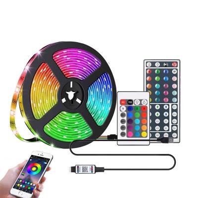 China Residential Low Voltage DC5V 5050/2835 RGB USB LED Controller Remote Strip For TV Background Lighting for sale