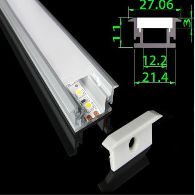 China Underground Aluminum Floor LED Profile For Indoor /Outdoor Underground LED Decoration for sale