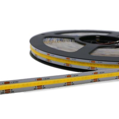 China Hot Selling LANDSCAPE Factory CCT Dual High Density White COB LED Strip Lights 2700K-6500K For Landscape for sale