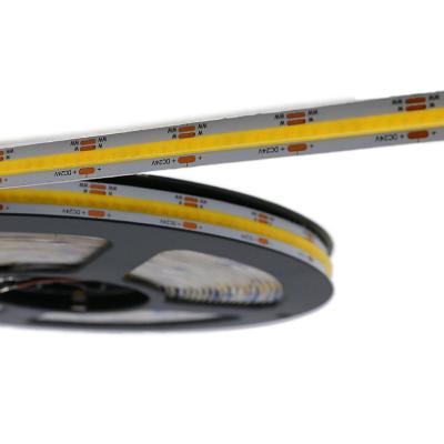 China Hot Double Color LANDSCAPE Factory Sale 24v COB LED Flexible Strip Light for sale