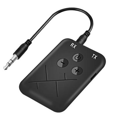 China AUX music. Audio RX-TX-10 RCA 3.5mm Jack USB Transmitter Receiver Tooth 5.0 Blue TUpgraded Wireless Audio Music Adapter Mini Mouse Dongle RX-TX-10 for sale