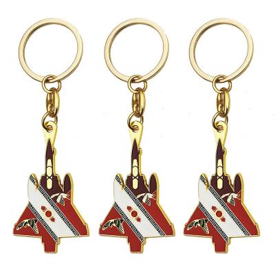 China Favorable Custom Colorful Metal Souvenir Price Metal Key Chain for sale