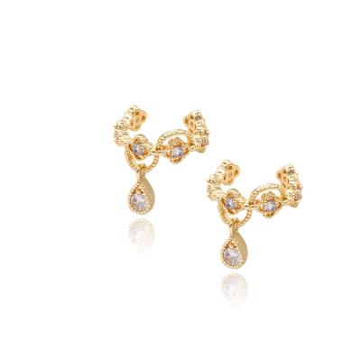 China New 2021 Sizes FASHIONABLE Quality Design Mini Funky Ear Cuff Earrings Charm For Women Jewelry Gift for sale