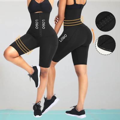 China Antibacterial Custom Logo High Waist Yoga Pants Yoga Gaiters Body Shaper For Women Body Shaper Slimming for sale