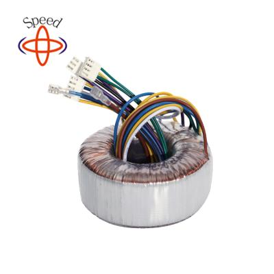 China High quality 50/60Hz power 24 0 24 toroidal transformer 24v toroidal transformer for sale