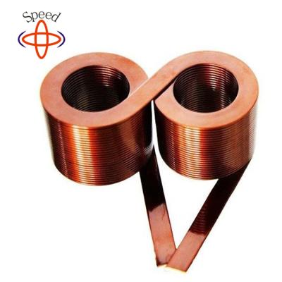 China Power Supply Customized High Quality Flat Wire Air Coil Inductor Copper Wire Coil 1KHZ~5 MHz High Quality Inductor for sale