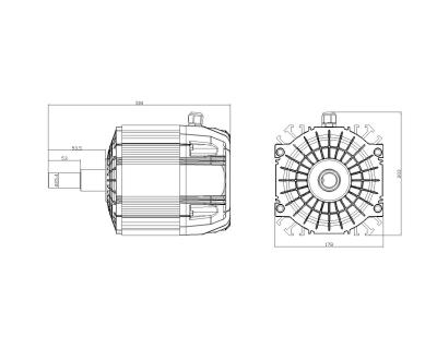 China FAN Interesting Price New Type High Speed ​​Best Sell Pmsm Brushless DC Motor Energy Saving for sale