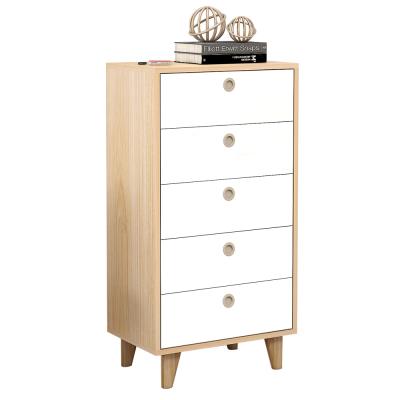 China Multifunctional Modern Bedroom Bedside Furniture Lamp Table Small Oak Wooden Night Stand Legs Storage Nightstand Solid Wood Bedside Table for sale