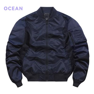 China Amazon Fashion Big Sale Bomber Jacket Full Winter Windproof Warm QUICK DRY Zipper Outwear Men's Jackets Warm Padded Coats for sale