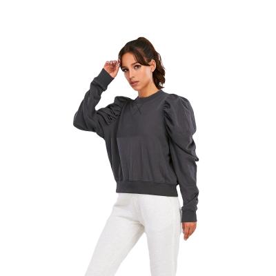 China Wholesale cheap high quality ladies gym casual crop top Anti-wrinkle activewear hoodie for sale