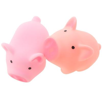 China Vocal Lovely Pink Piglet Decompression Children Cartoon Toy Trickery To Vent Pinching Noise Maker Promotion Gifts for sale