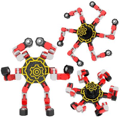 China Toy Spinning Top Toy Plastic Metal Metal Gyro For Kids Toys Battle Busty Person Finger Burst Hot Spinner for sale