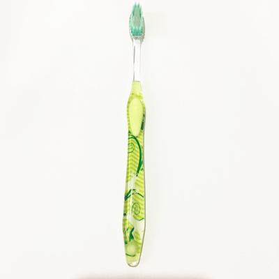 China New Home Use Design OEM Logo Good Quality Adult Toothbrush for sale