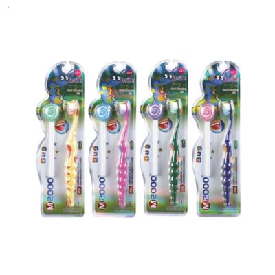 China New Tongue Cleaner Cartoon Toothbrush For Kids for sale