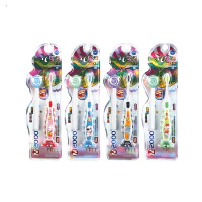 China Home Use Kid Toothbrush Cartoon Design Brand M2000 for sale