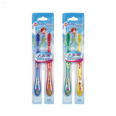 China M2000 M663 Disposable Soft Nylon Bristles Child Plastic Toothbrush for sale